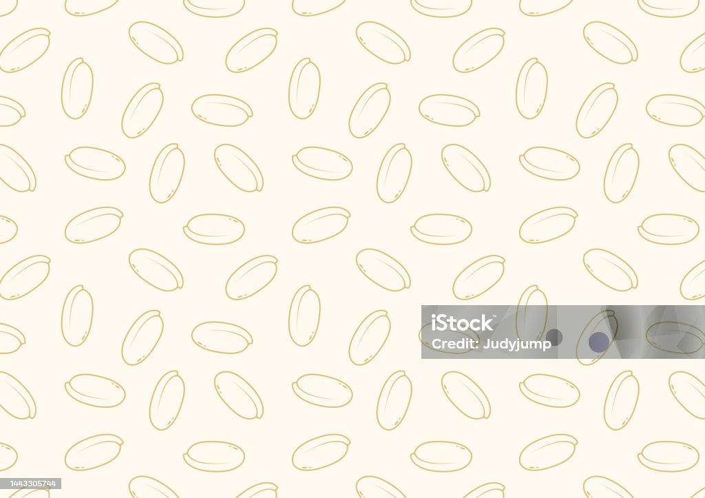 Background Modern Pattern Rice Rice Pattern Wallpaper Rice Vector Free Space For Text Copy Space Paddy ...