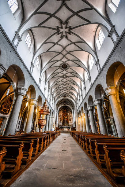 istock Inside Konstanz Munster Church In Konstanz, Germany 1443309504