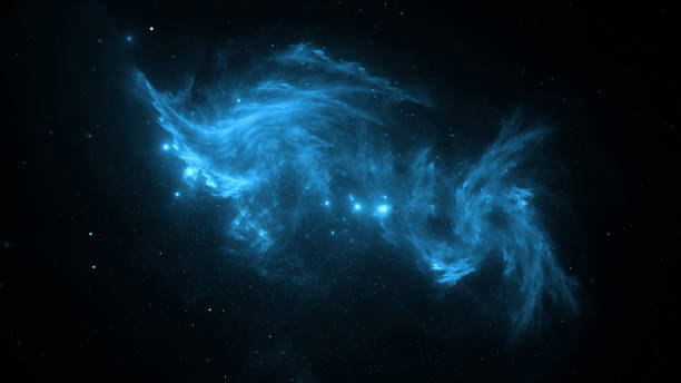 istock Galaxy Space background universe magic sky nebula night purple cosmos. Cosmic galaxy wallpaper blue starry color star dust. Blue texture abstract galaxy infinite future dark deep light 3d render 1443311288