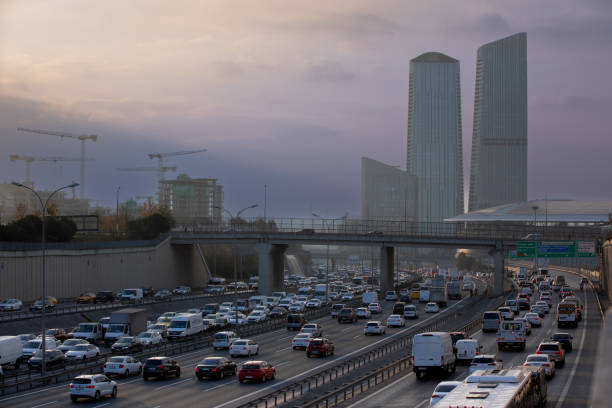 Istanbul rush hour in the morning