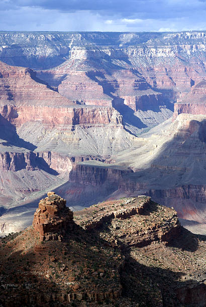 Vista do Grand Canyon - fotografia de stock
