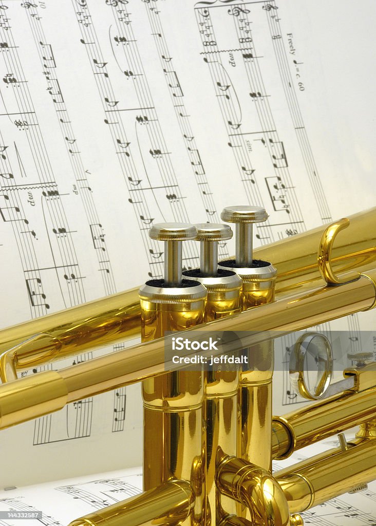 Trompete - Foto de stock de Banco de Areia royalty-free
