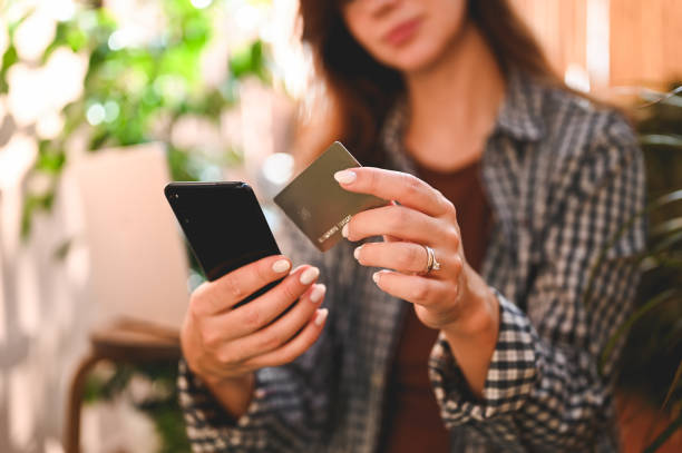 istock Tap to pay. nfc payment. contactless payment concept 1443328819