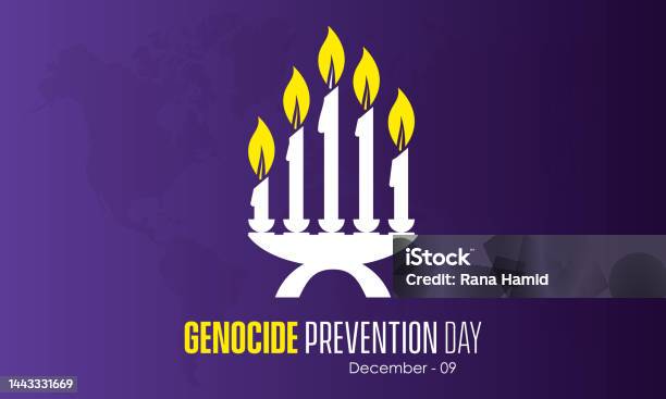 Genocide Protest Graphics Vector Illustration Design Concept Of Genocide Prevention Day Or ...