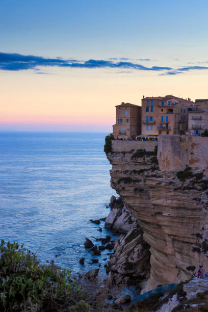 istock town of Bonifacio on the cliffs 1443344751