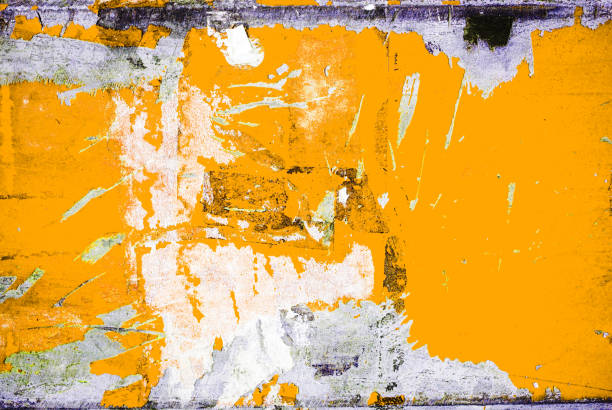 Old ripped torn grunge posters and backgrounds