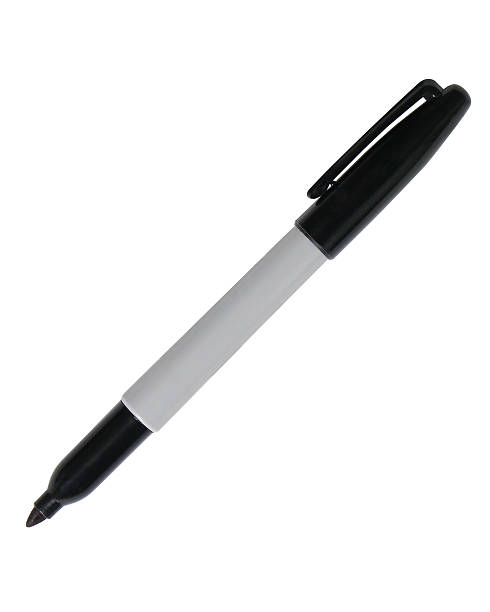black marker, outlined    balck marker                             felt tip pen stock pictures, royalty-free photos & images