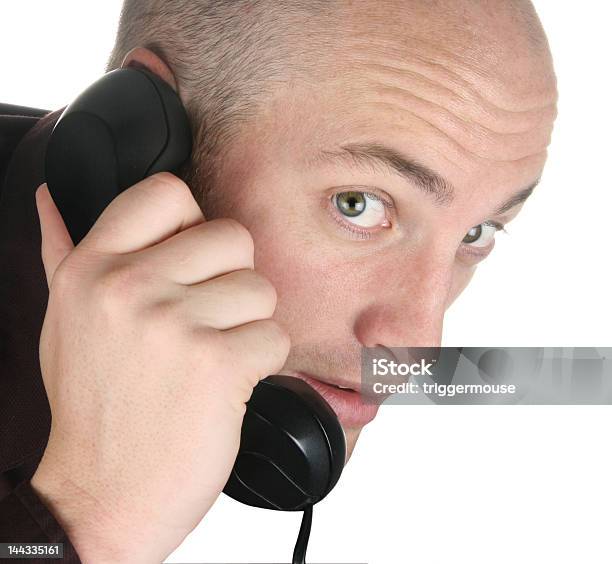 Man On Phone Stock Photo - Download Image Now - Adult, Business, Business Person