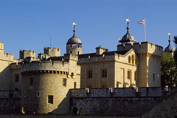 tower of London, in eveining