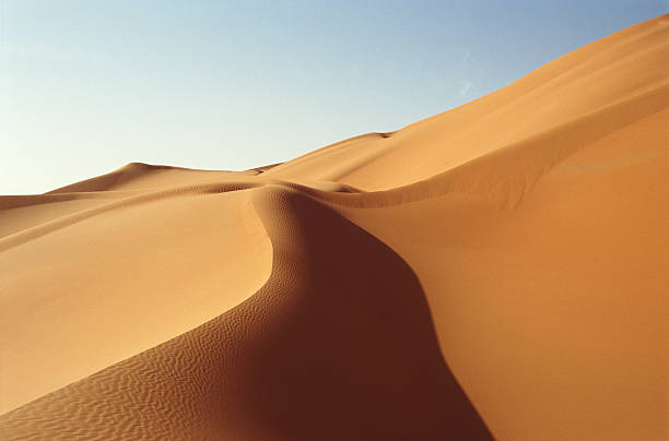 desert skyline stock photo