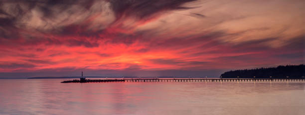istock White Rock pier at sunset, Surrey, BC, Canada 1443356871