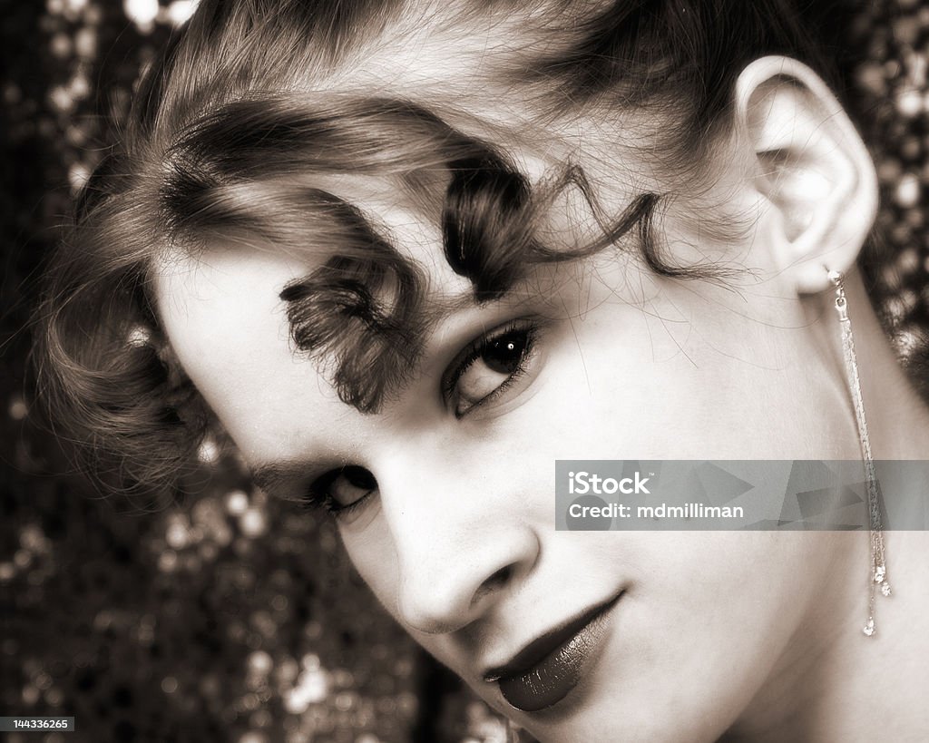 Garota Glamour - Foto de stock de Adulto royalty-free