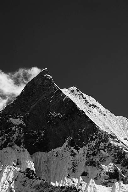 Mt. Machapuchhare stock photo