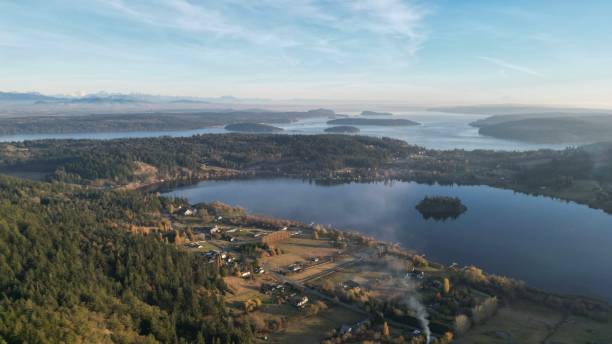 istock Loch and Sound at Sunset 1443368801