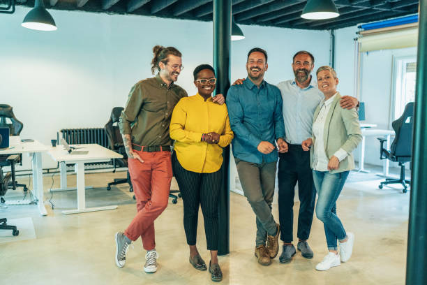 istock Portrait of business team 1443376920