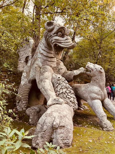 istock Sacred forest of Bomarzo 1443377977
