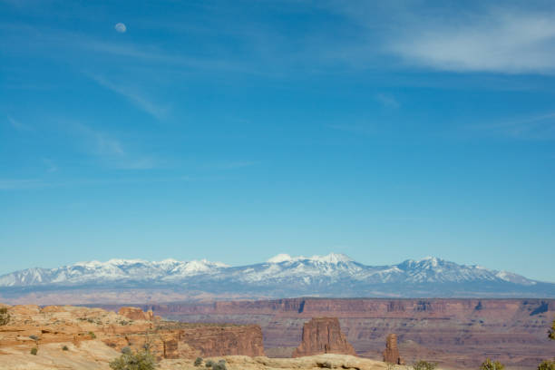 istock Red rock spires and cliffs in Canyonlands 1443383956