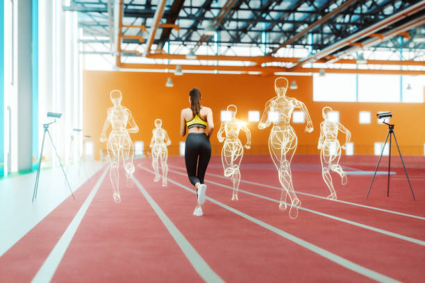 istock Indoor training with Ai assisted athletes 1443384055