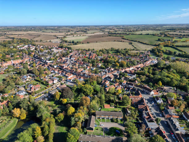 istock Lavenham village in Suffolk 1443389387