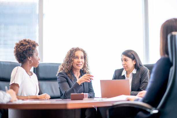 istock Small Corporate Business Meeting 1443392901