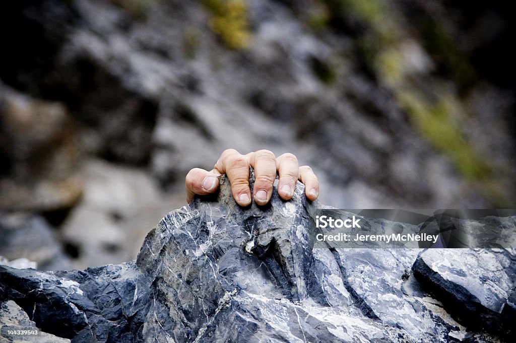 Optimale Griffigkeit - Lizenzfrei Klettern Stock-Foto