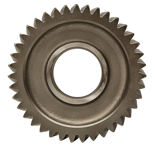 istock 3D concept of a gray metallic gear wheel 144339802