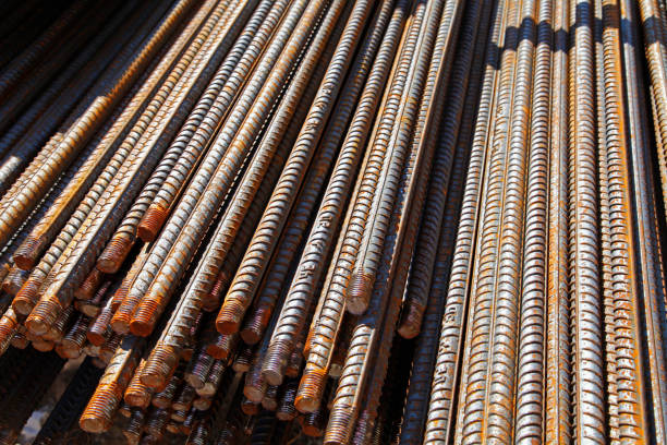 istock Rebar organised at the construction site 1443398434