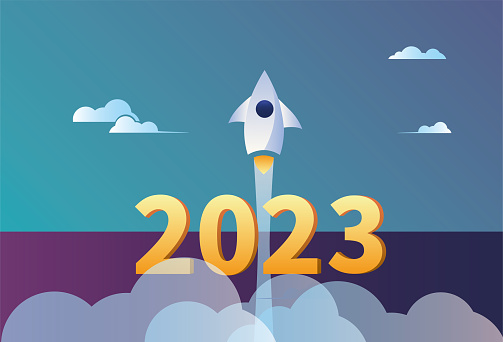 Rocket.2023,Achievement,Calendar,date,time,New,New Year,New Year,, New,New Year,