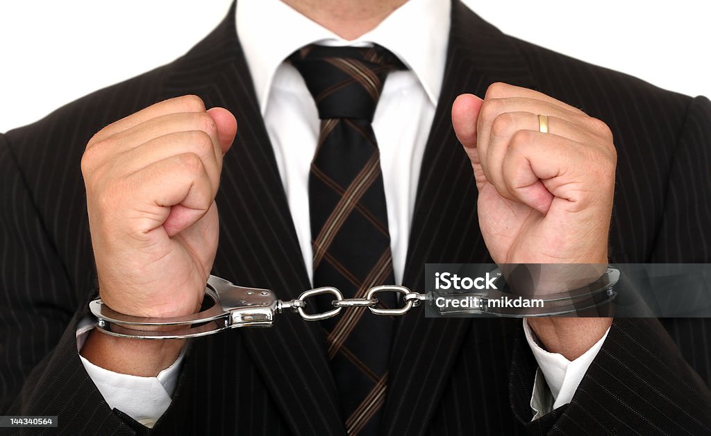 Business-Kriminalität - Lizenzfrei Anzug Stock-Foto