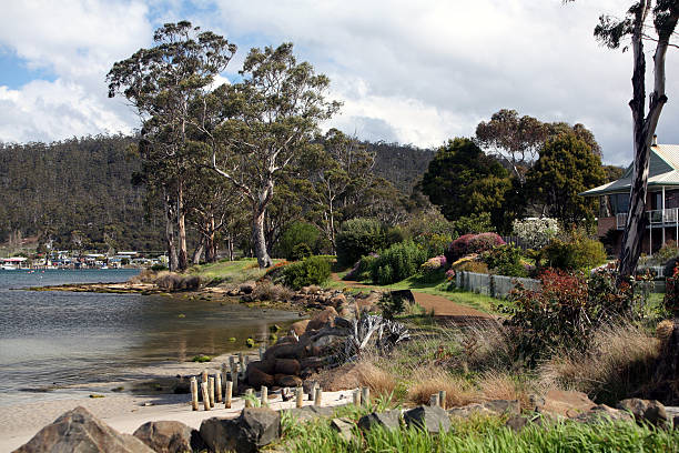 istock beach house in tasmania 144340580