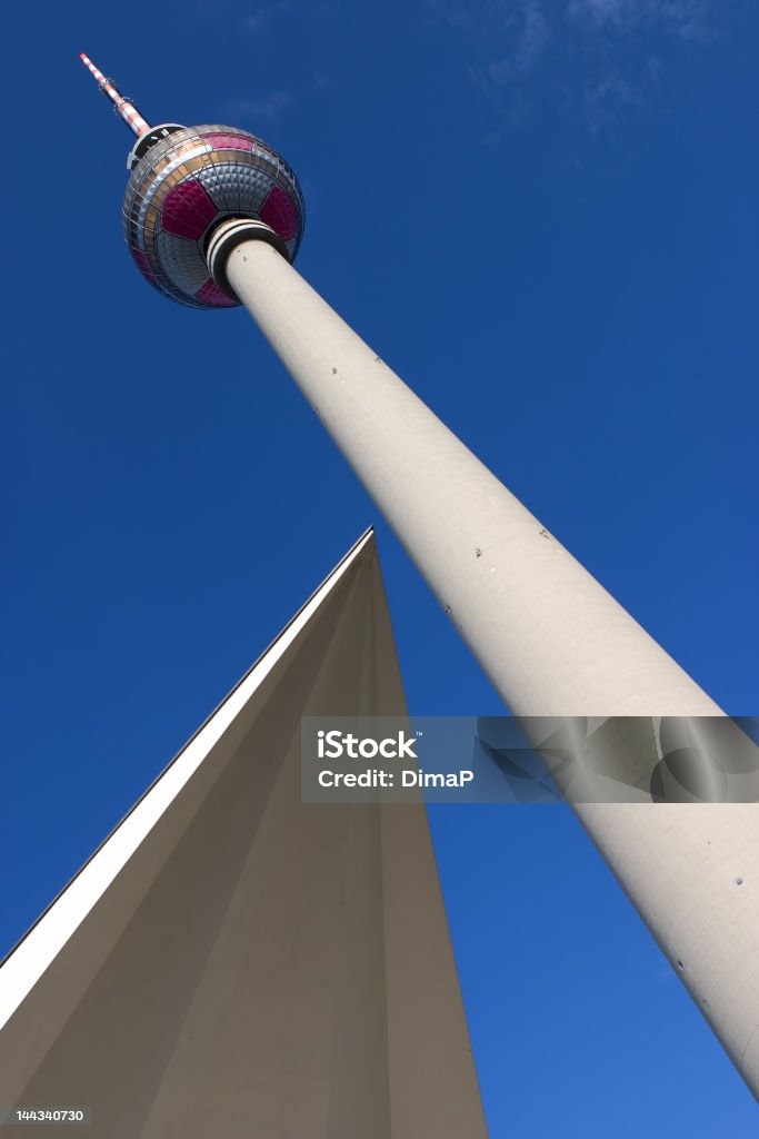 Berlin tv tower - Lizenzfrei Alexanderplatz Stock-Foto