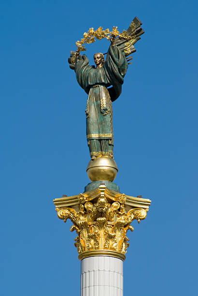 istock Statue independence of Ukraine 144340878