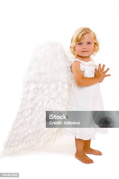 Sweet Girl Whith Wings Stock Photo - Download Image Now - Angel, Angle, Animal Body Part