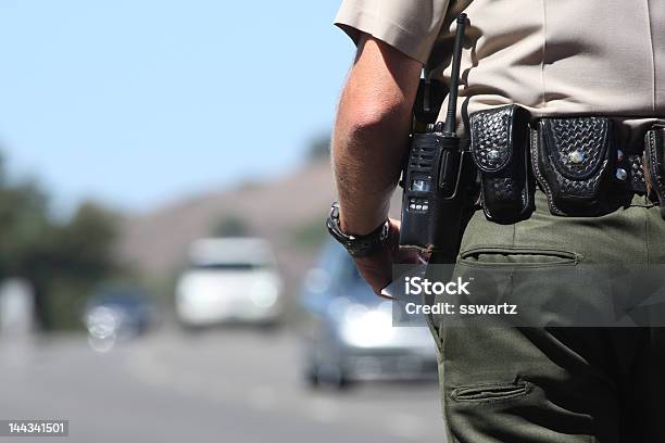 Traffic Cop Stock Photo - Download Image Now - Police Force, Activity, Adult