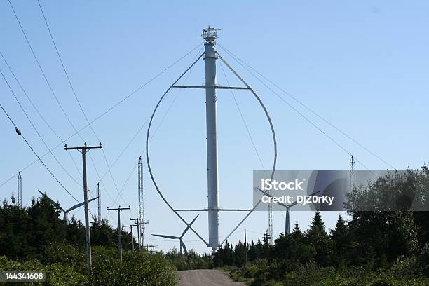 Big Wind Turbine Grosse Éolienne Stock Photo - Download Image Now - Wind Turbine, Air Duct, Electricity