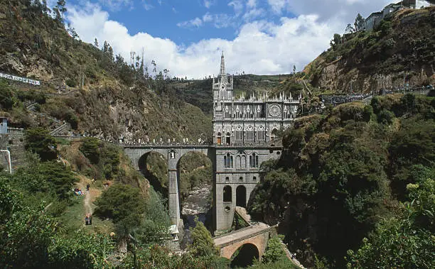 Photo of Las Lajas Church Colombia