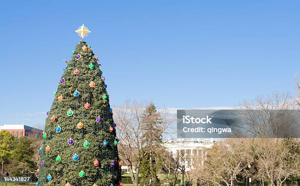 National Christmas Tree Vor Weißen Haus In Washington Dc Stockfoto und mehr Bilder von National Christmas Tree