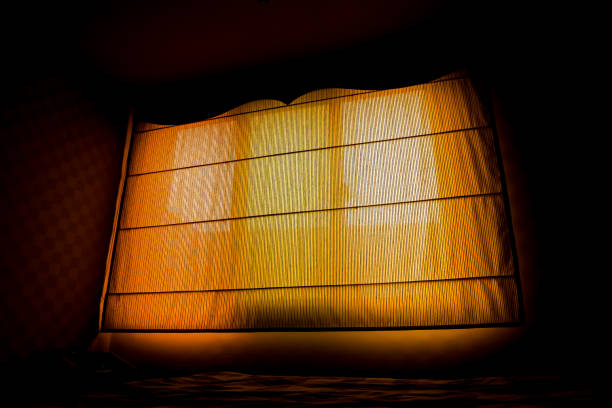 istock The sun shines on the curtains 1443423240