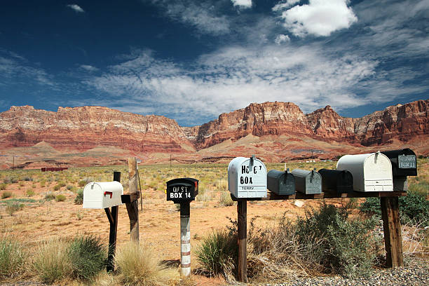 Mailbox stock photo