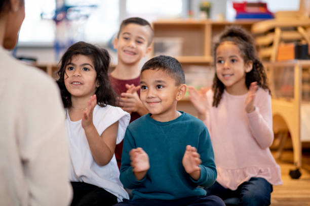 istock Music in daycare 1443425665