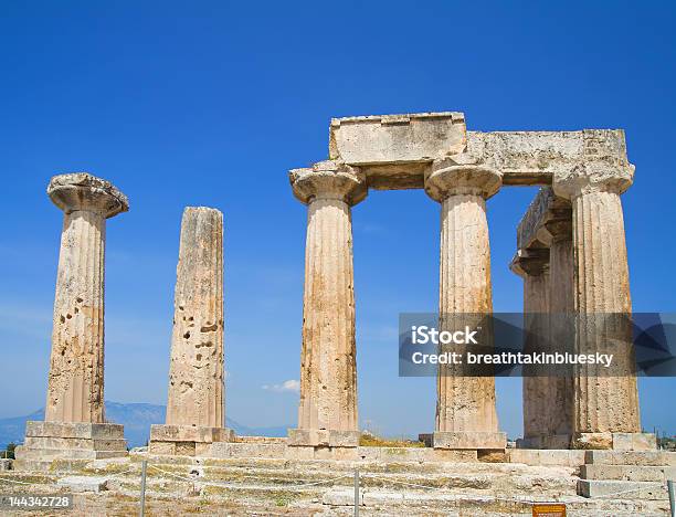 Apollo Temple Stock Photo - Download Image Now - Ancient, Ancient Civilization, Archaeology