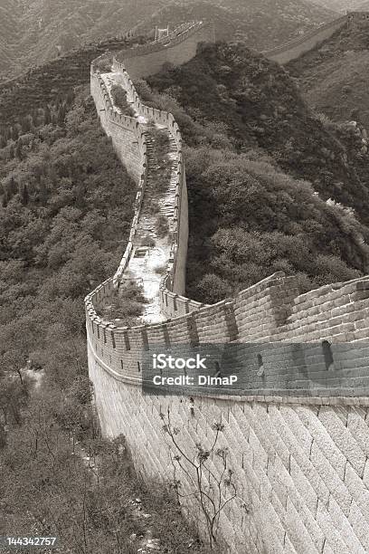 Photo libre de droit de Grande Muraille De Chine banque d'images et plus d'images libres de droit de De grande taille - De grande taille, Forteresse, Mur