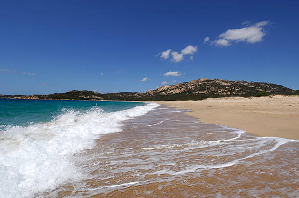istock deserted Roccapina beach in Corsica 144342907