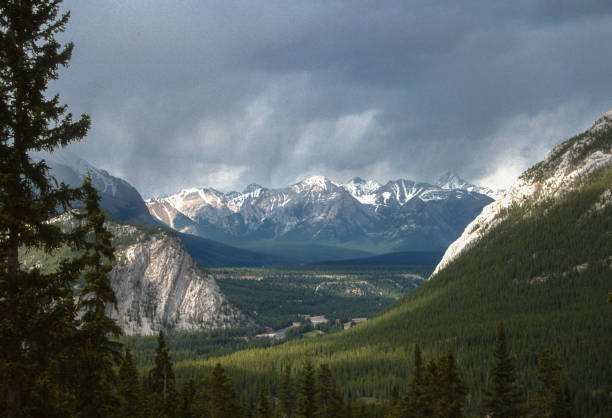 istock Banff National Park - Bow Valley Sunlight & Clouds - 1985 1443429489