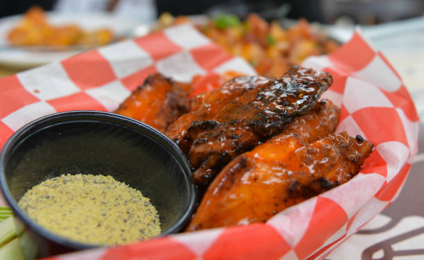 istock Buffalo Chicken Wings 1443435950
