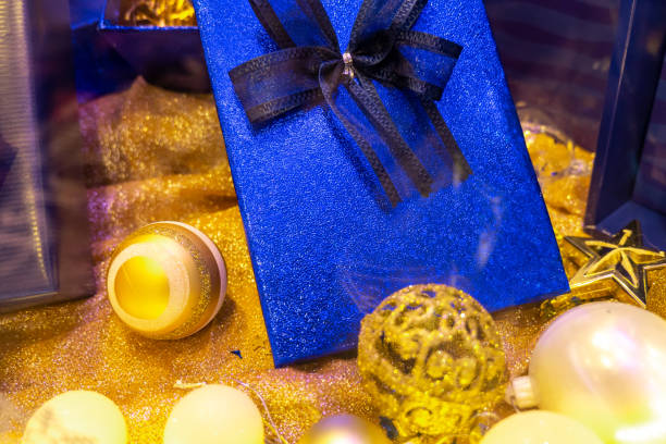 Hanukkah concept with bright light in the background