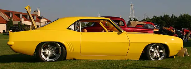 yellow Camaro