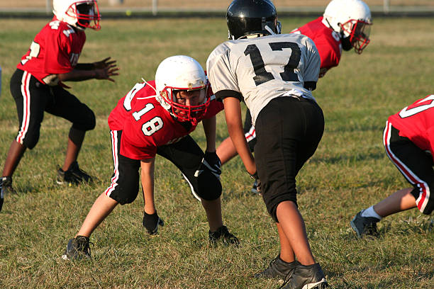 istock Youth football player 144345114
