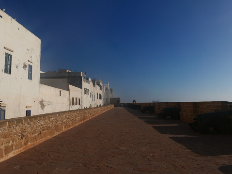 The old town of Essaouira facing the ocean, Morocco