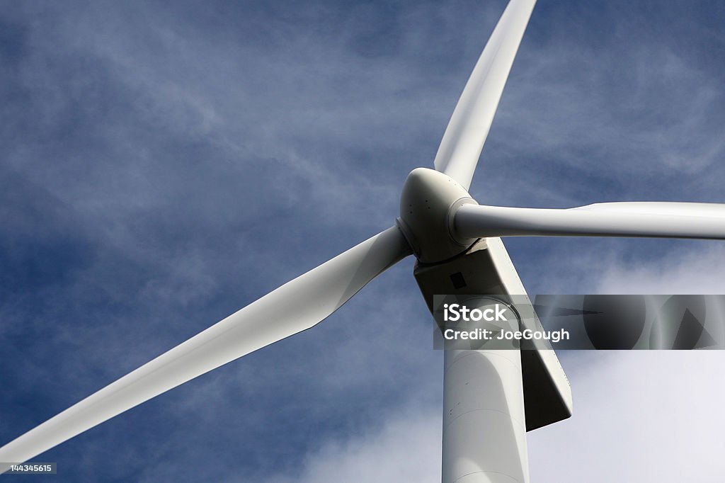 풍력발전기 - 로열티 프리 파란색 스톡 사진